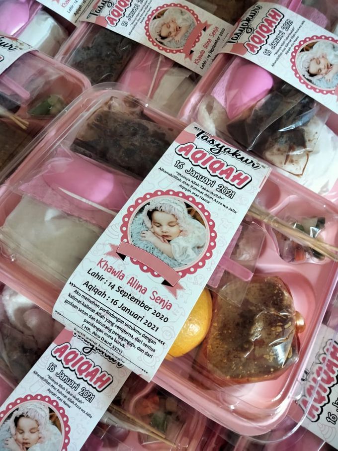 Paket Tasyakur Aqiqah Baby Khawla Alina Senja by Aby's Menu - 009