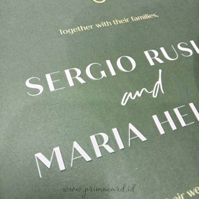 Wedding Invitation Of Sergio Maria by Prima Card - 005 Wedding Invitation Of Sergio Maria by Prima Card - 005