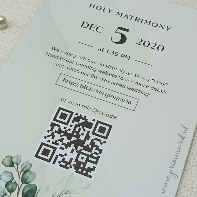 Wedding Invitation Of Sergio Maria by Prima Card - 002 Wedding Invitation Of Sergio Maria by Prima Card - 002