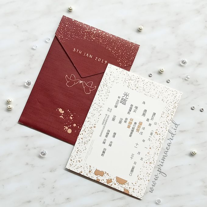 Wedding Invitation Of Yong Zhong Mandy Lim by Prima Card - 001 Wedding Invitation Of Yong Zhong Mandy Lim by Prima Card - 001