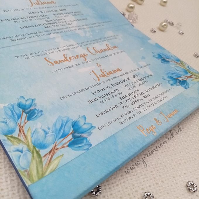 Wedding Invitation Of Rego Junna by Prima Card - 003