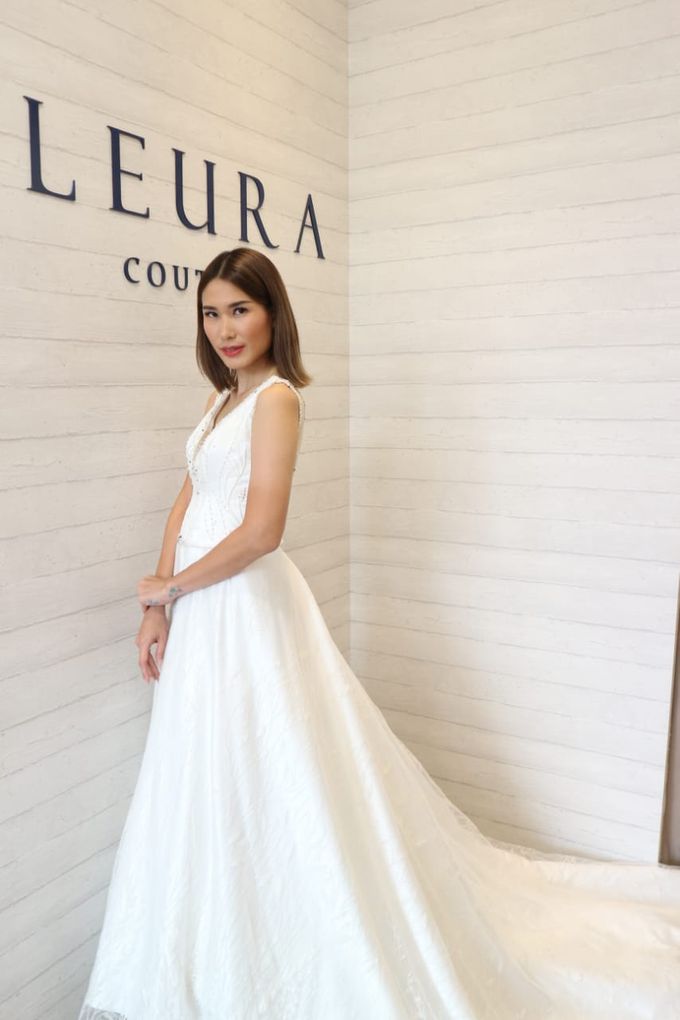 WEDDING GOWN by L E U R A Bride - 001 WEDDING GOWN by L E U R A Bride - 001