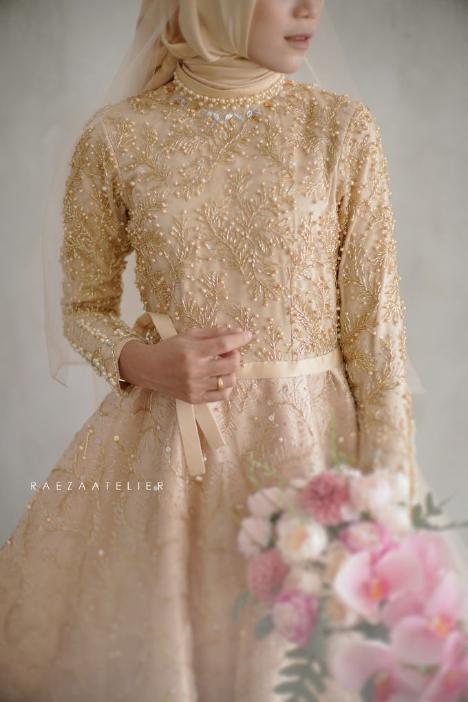 Ball Gown Gold by Raeza Atelier - 001 Ball Gown Gold by Raeza Atelier - 001