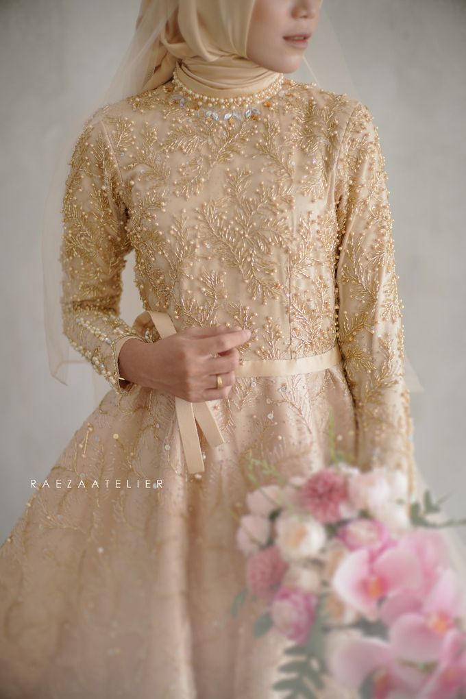 Ball Gown Gold by Raeza Atelier - 001