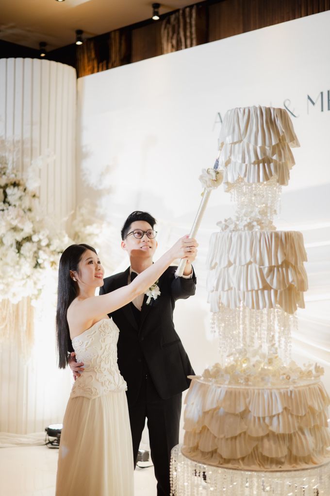 Wedding Cake Of Alvin & Merry 5 Jul 25 by AYANA Midplaza JAKARTA - 003