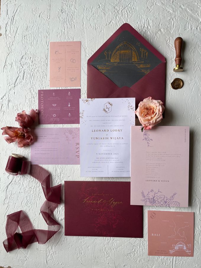 Invitation Suite for L & Y by Lovebirdstories - 004 Invitation Suite for L & Y by Lovebirdstories - 004