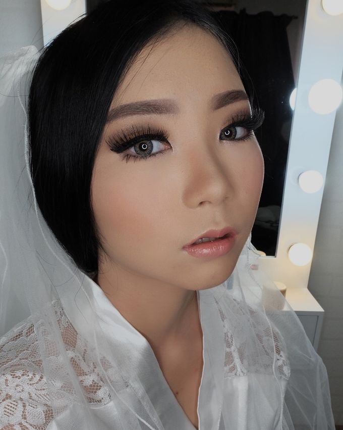Linda (Wedding Airbrush Makeup - Monolid) by MarisaFe Bridal - 006 Linda (Wedding Airbrush Makeup - Monolid) by MarisaFe Bridal - 006