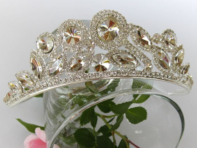 Bridal Tiara by Pamela Falli - 005 Bridal Tiara by Pamela Falli - 005