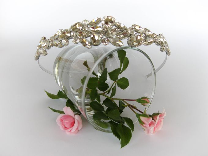 Bridal Tiara by Pamela Falli - 002 Bridal Tiara by Pamela Falli - 002