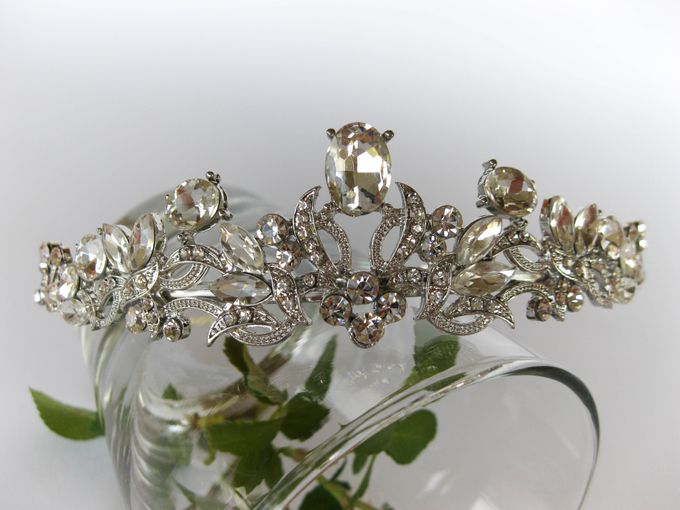 Bridal Tiara by Pamela Falli - 010 Bridal Tiara by Pamela Falli - 010
