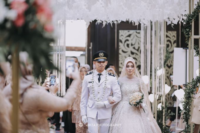 Vania & Adhitya by GRAND SLIPI TOWER by SWASANA WEDDING VENUE & ORGANIZER - 005