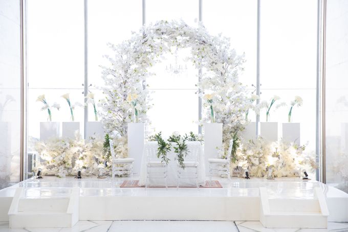 Veby & Banial Wedding Decoration at Intercontinental Wedding Hall by Belle Mariee Bridal - 003 Veby & Banial Wedding Decoration at Intercontinental Wedding Hall by Belle Mariee Bridal - 003