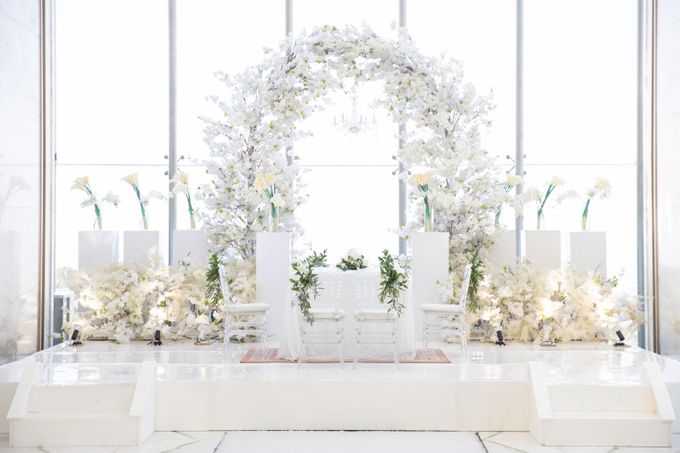 Veby & Banial Wedding Decoration at Intercontinental Wedding Hall by Belle Mariee Bridal - 038 Veby & Banial Wedding Decoration at Intercontinental Wedding Hall by Belle Mariee Bridal - 038