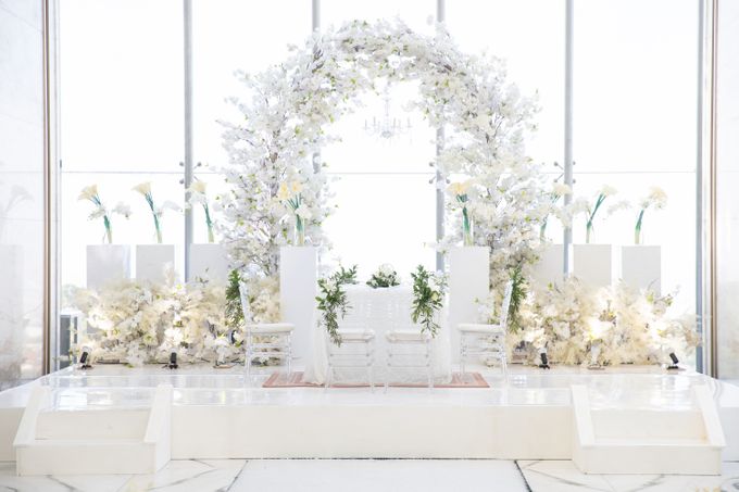 Veby & Banial Wedding Decoration at Intercontinental Wedding Hall by Belle Mariee Bridal - 039 Veby & Banial Wedding Decoration at Intercontinental Wedding Hall by Belle Mariee Bridal - 039