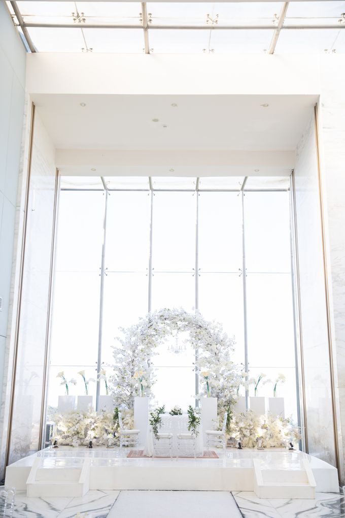 Veby & Banial Wedding Decoration at Intercontinental Wedding Hall by Belle Mariee Bridal - 040 Veby & Banial Wedding Decoration at Intercontinental Wedding Hall by Belle Mariee Bridal - 040