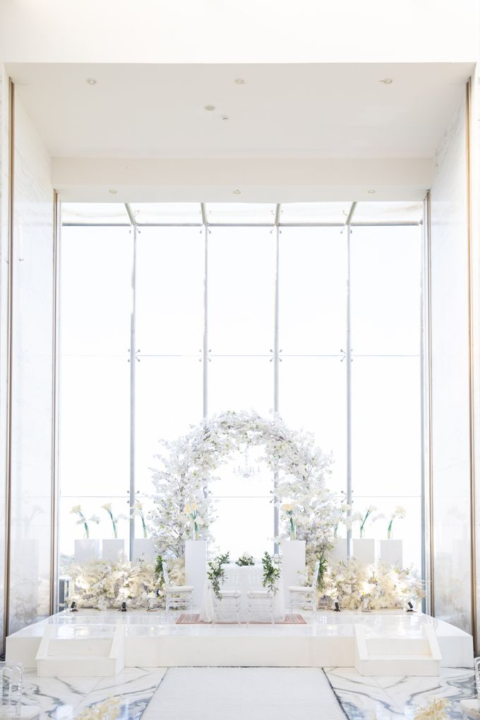 Veby & Banial Wedding Decoration at Intercontinental Wedding Hall by Belle Mariee Bridal - 041 Veby & Banial Wedding Decoration at Intercontinental Wedding Hall by Belle Mariee Bridal - 041