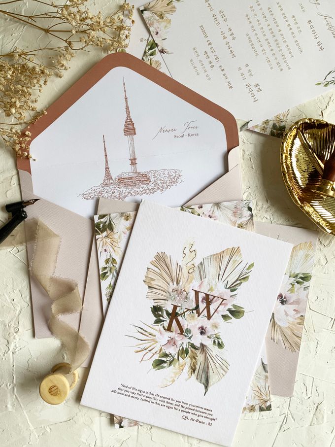 Magical Garden by Trouvaille Invitation - 006 Magical Garden by Trouvaille Invitation - 006