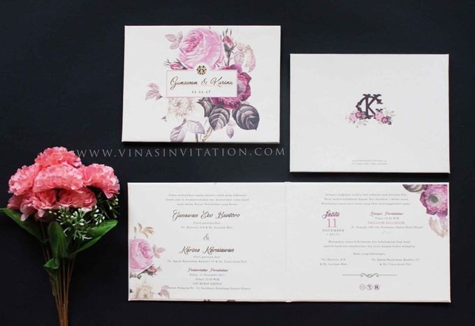 Gunawan & Karina by Vinas Invitation - 002