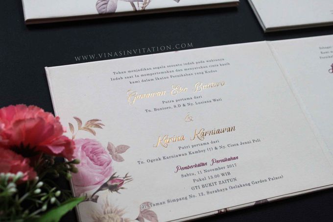 Gunawan & Karina by Vinas Invitation - 003