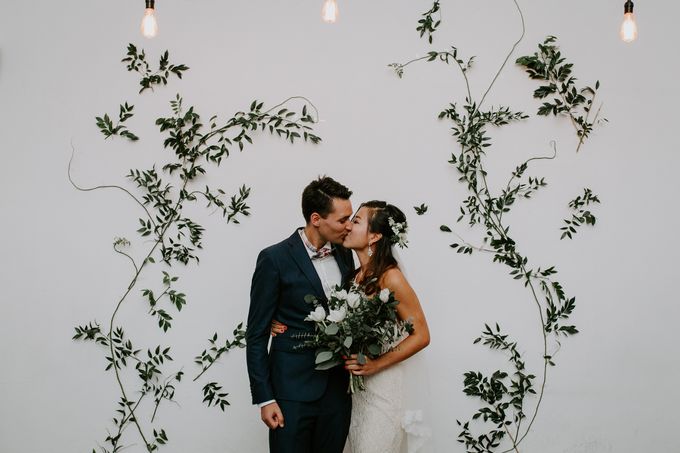 Botanical industrial intimate wedding by Eufloria - 001 Botanical industrial intimate wedding by Eufloria - 001