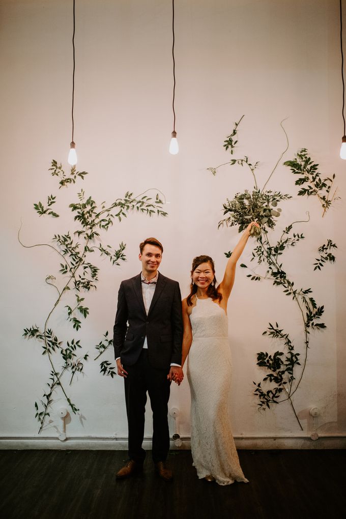 Botanical industrial intimate wedding by Eufloria - 002 Botanical industrial intimate wedding by Eufloria - 002