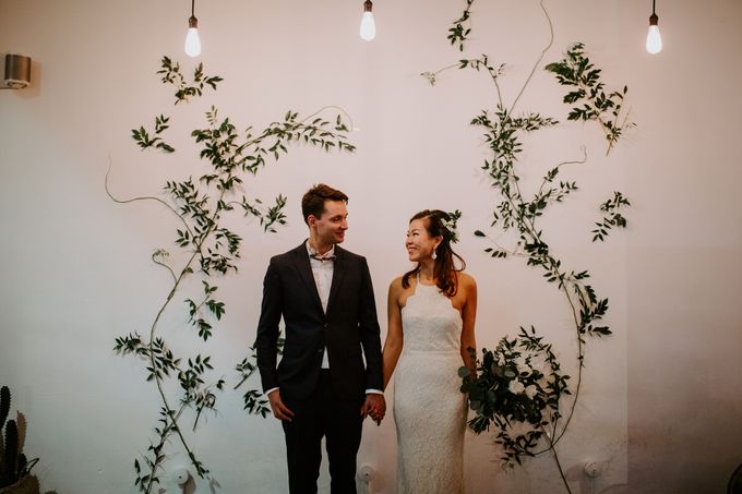 Botanical industrial intimate wedding by Eufloria - 003 Botanical industrial intimate wedding by Eufloria - 003