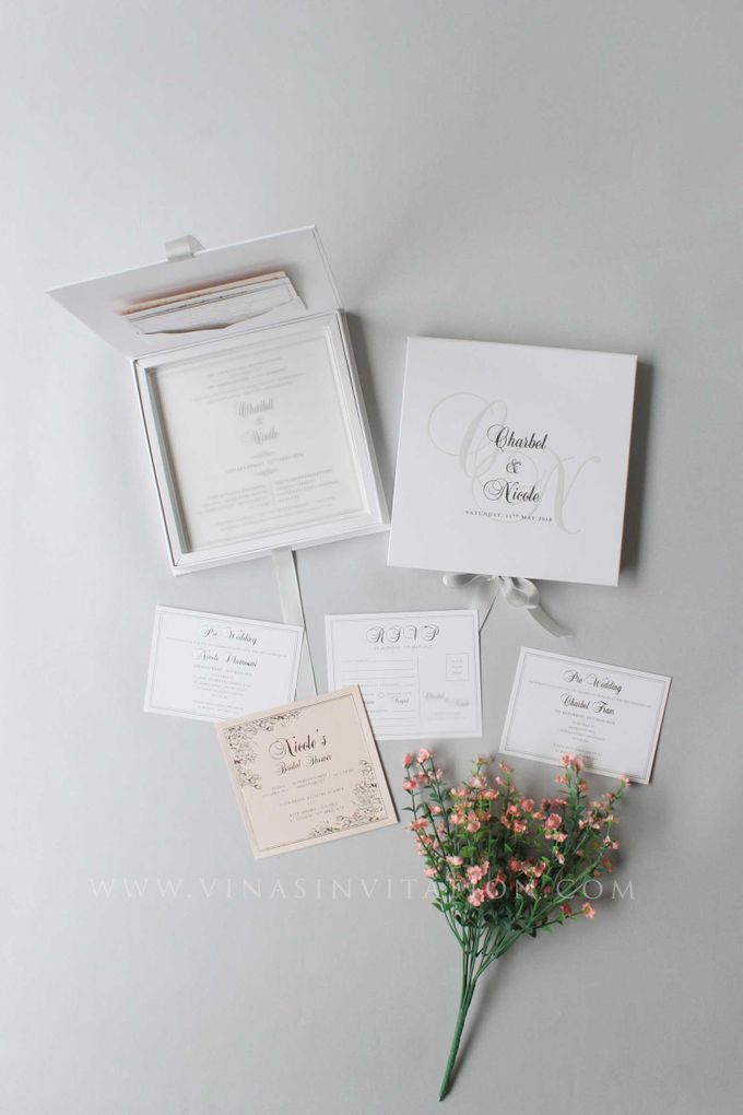 Charbel & Nicole by Vinas Invitation - 001