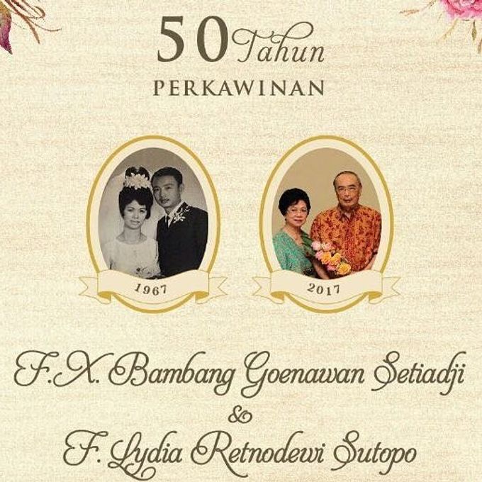 50th Wedding Anniversary Of Mr.Bambang & Mrs.Lidya by FIVE Seasons WO - 004