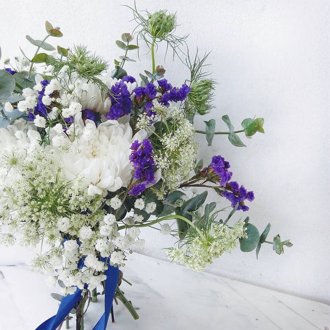 Bridesmaid Bouquet by Tiffany's Flower Room - 005 Bridesmaid Bouquet by Tiffany's Flower Room - 005