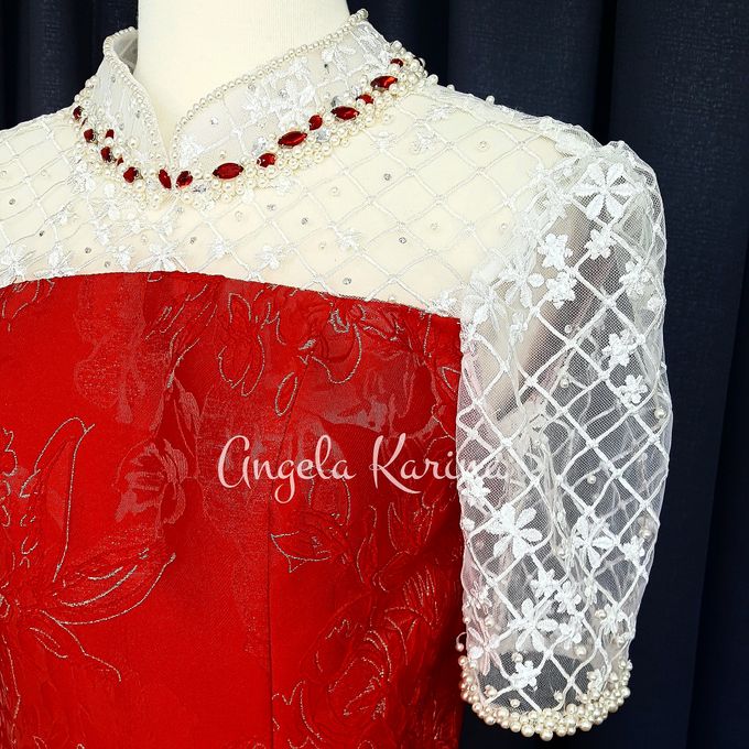 Cheongsam Gown For Mother Of The Groom At Church by Angela Karina - 002 Cheongsam Gown For Mother Of The Groom At Church by Angela Karina - 002