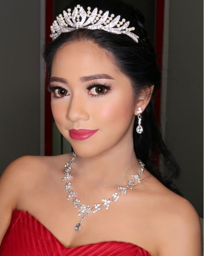 Sweet 17th Make up & Hair do by MarisaFe Bridal - 002