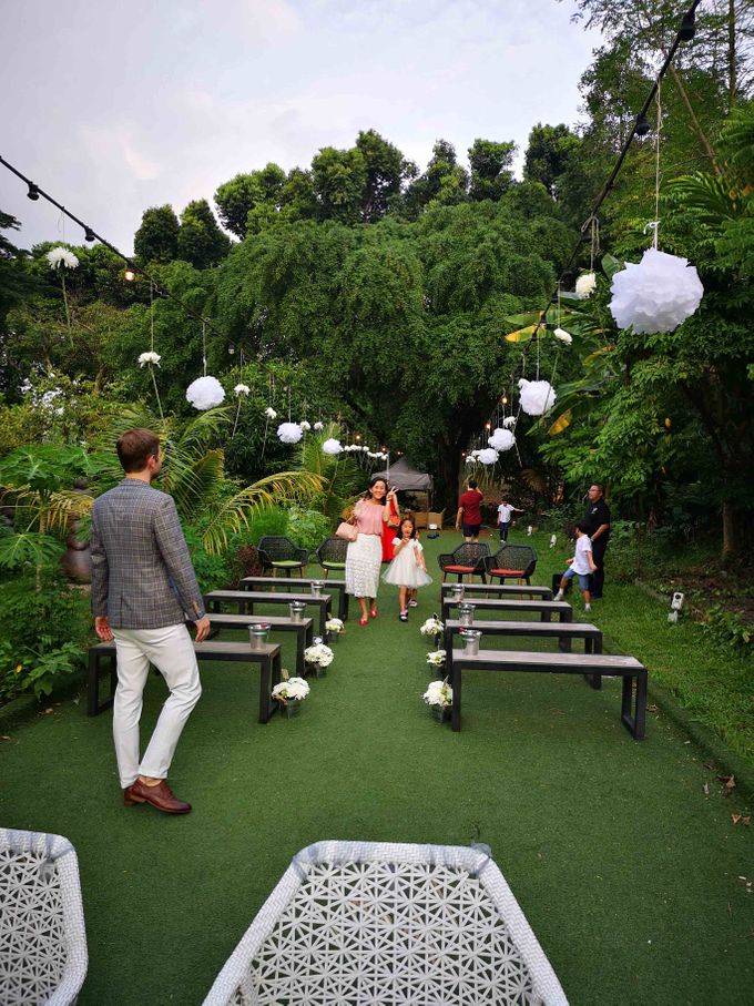 Cozy Outdoor Wedding Ceremony and Dinner by Te Planner - 003