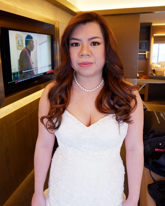 Eve Alex Actual Day Evenovi Makeup Hair Bridestory