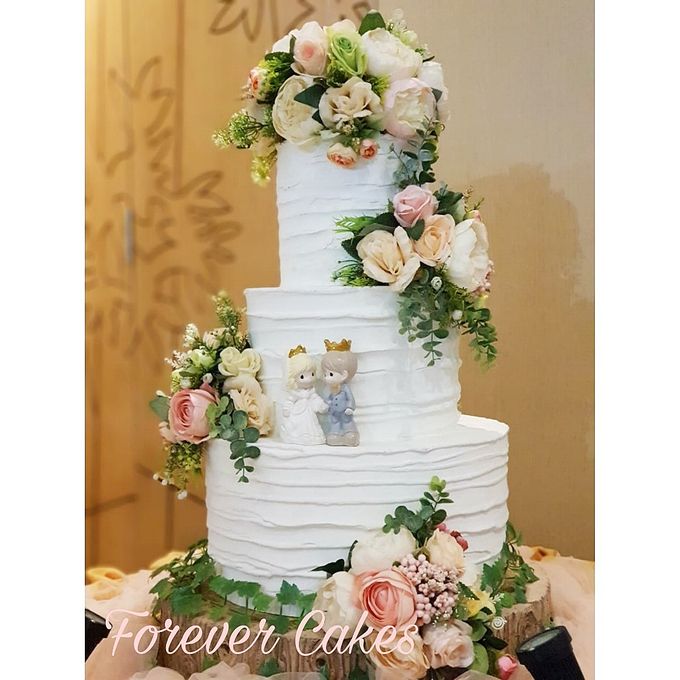 Rustic Wedding Cake by FOREVER CAKE - 006 Rustic Wedding Cake by FOREVER CAKE - 006