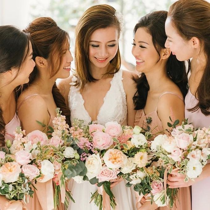 Bride & Bridesmaids by Makeup Entourage by MAKEUP ENTOURAGE - 001 Bride & Bridesmaids by Makeup Entourage by MAKEUP ENTOURAGE - 001