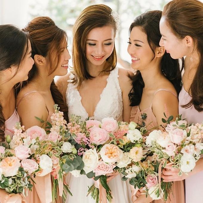 Bride & Bridesmaids by Makeup Entourage by MAKEUP ENTOURAGE - 001