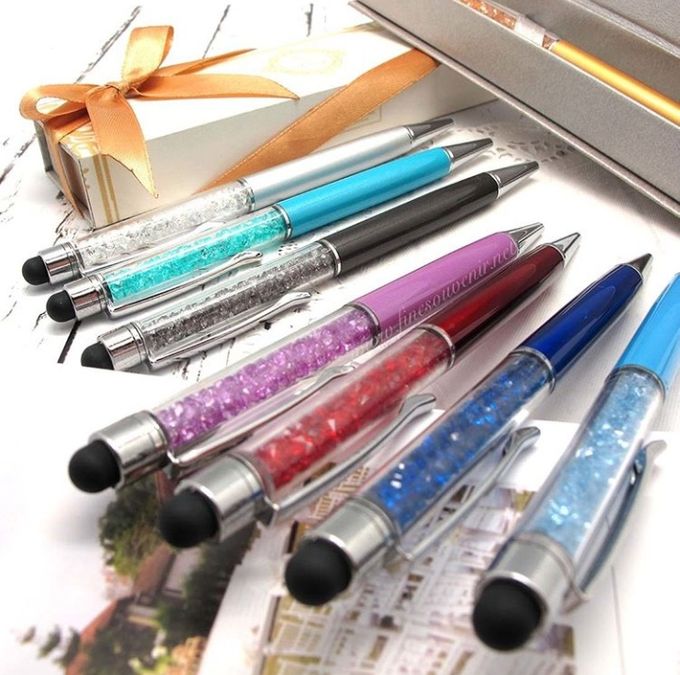 Luxurious Crystal Pen With Smartphone Pointer by Fine Souvenir - 002