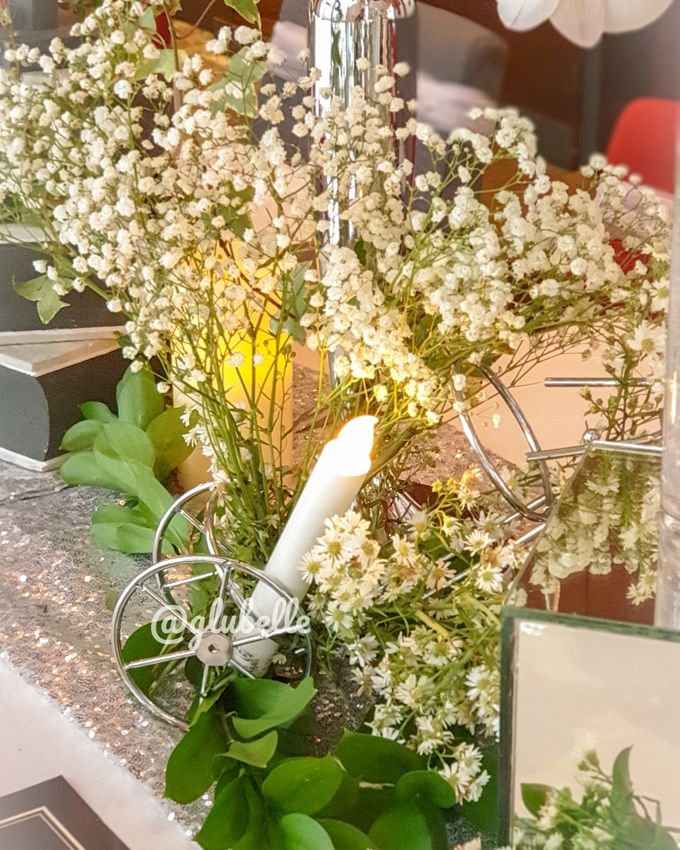 Fresh Flowers Table Decor by GLUBELLE - 006