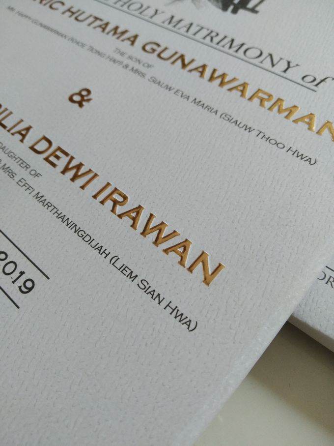 Eric & Yossi Wedding Invitation by JW Marriott Hotel Surabaya - 005