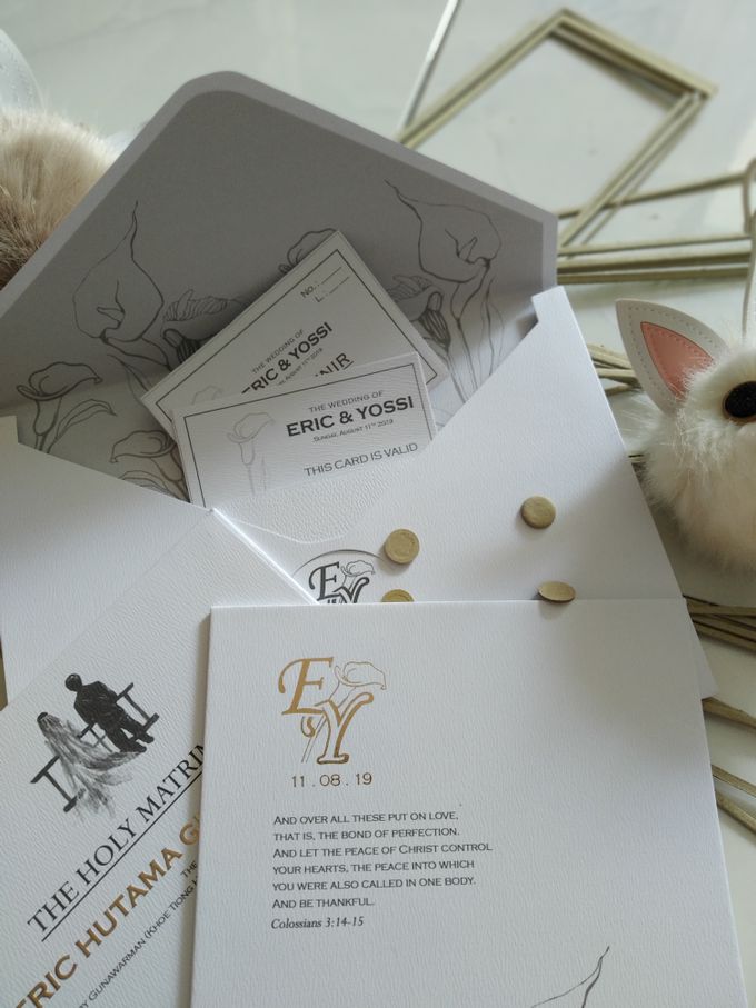 Eric & Yossi Wedding Invitation by JW Marriott Hotel Surabaya - 002