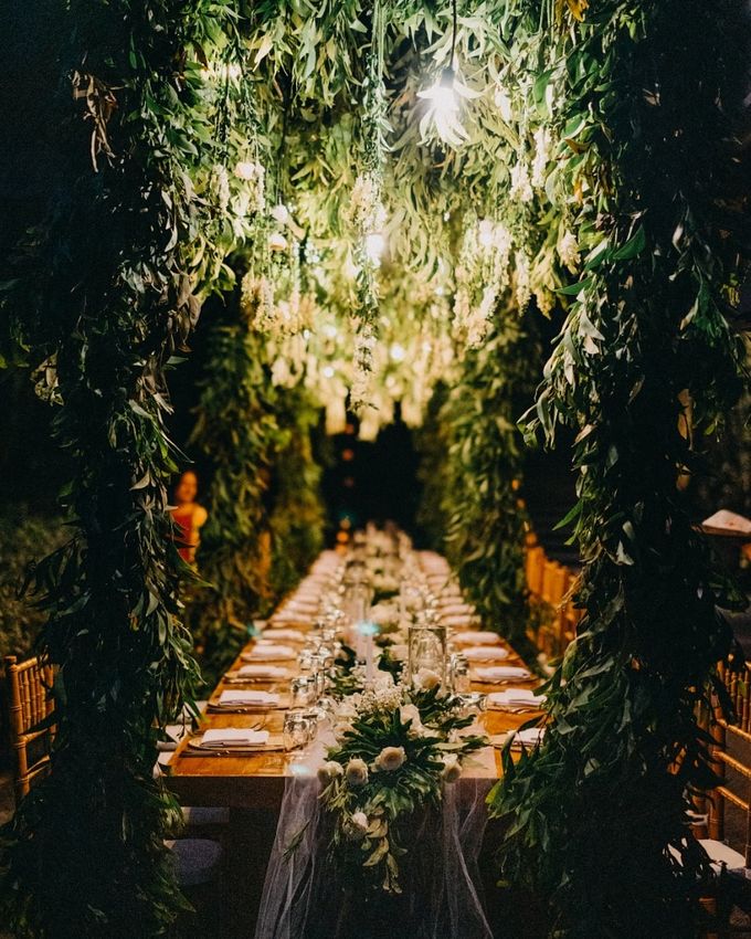 Romantic Dinner Beside Pool by CITTA Wedding - 006 Romantic Dinner Beside Pool by CITTA Wedding - 006