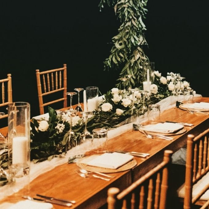 Romantic Dinner Beside Pool by CITTA Wedding - 008 Romantic Dinner Beside Pool by CITTA Wedding - 008