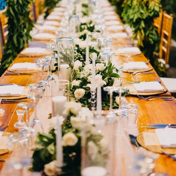 Romantic Dinner Beside Pool by CITTA Wedding - 003 Romantic Dinner Beside Pool by CITTA Wedding - 003
