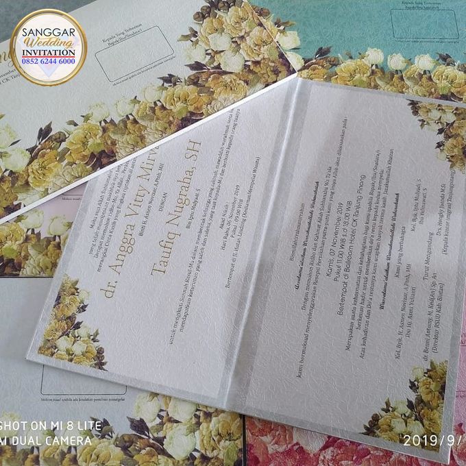 AYA & TAUFIQ (Neat Flory Luxury) by Sanggar Undangan - 007 AYA & TAUFIQ (Neat Flory Luxury) by Sanggar Undangan - 007