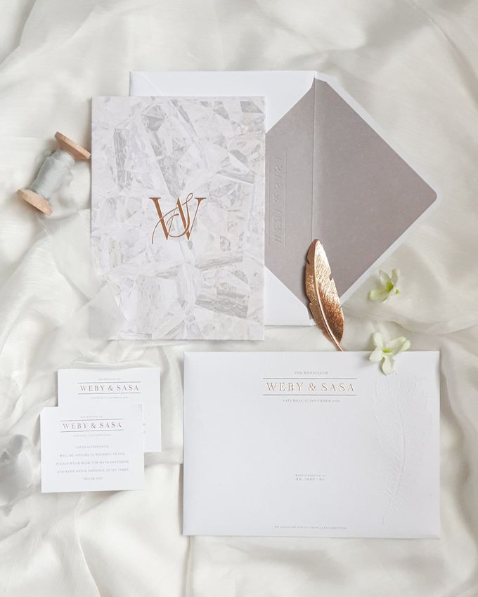 Beauty in simplicity by Invitation Papermint - 001