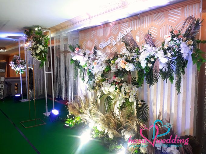 Dekor Wedding Hotel Madani Medan by HAZA WEDDING - 003 Dekor Wedding Hotel Madani Medan by HAZA WEDDING - 003