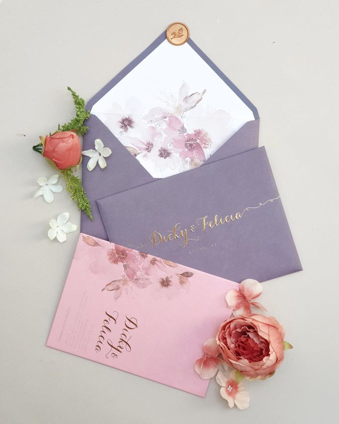 Romantic  Anemone by Invitation Papermint - 001