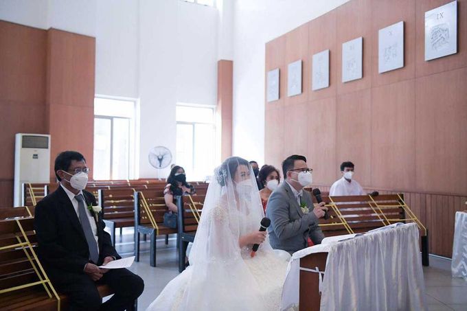 Holy Matrimony of Yanuar & Chris @Gereja Santo Matias Rasul by Sola Fide Organizer - 016