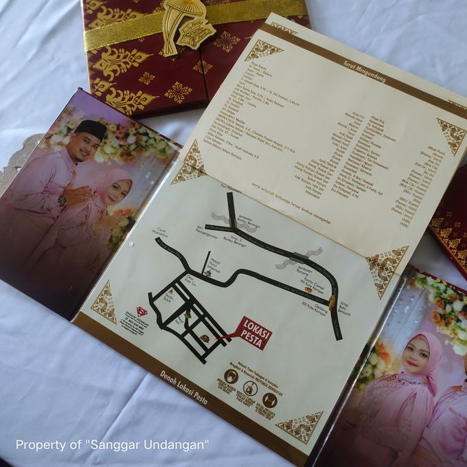 Undangan Hard Cover Three Board Dian & Ko by Sanggar Undangan - 010 Undangan Hard Cover Three Board Dian & Ko by Sanggar Undangan - 010