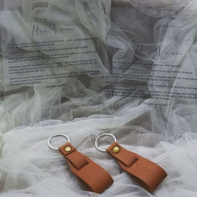 Kalina Keyring by PERKISS Leather Gift & Favor - 001